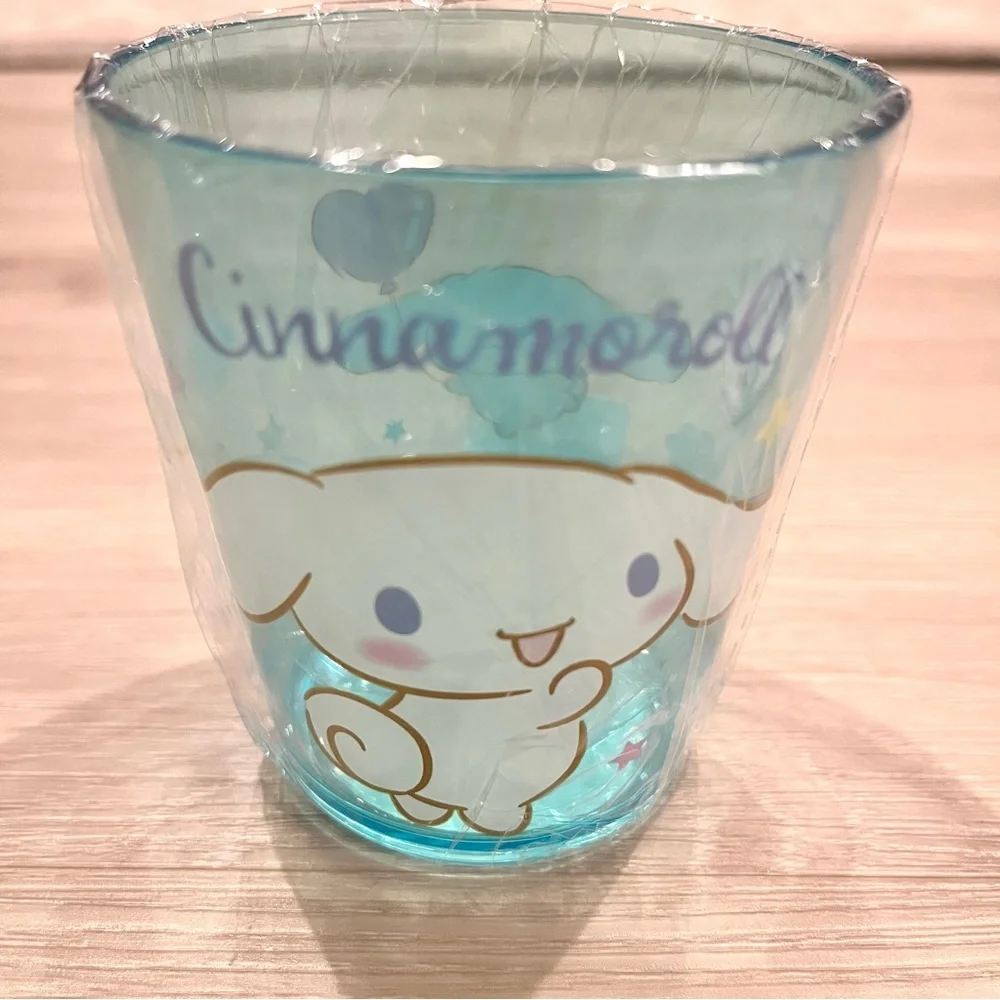 BUNDLE!! Sanrio Cinnamonroll Mini Cup and Elastic Hair Ties with Charms